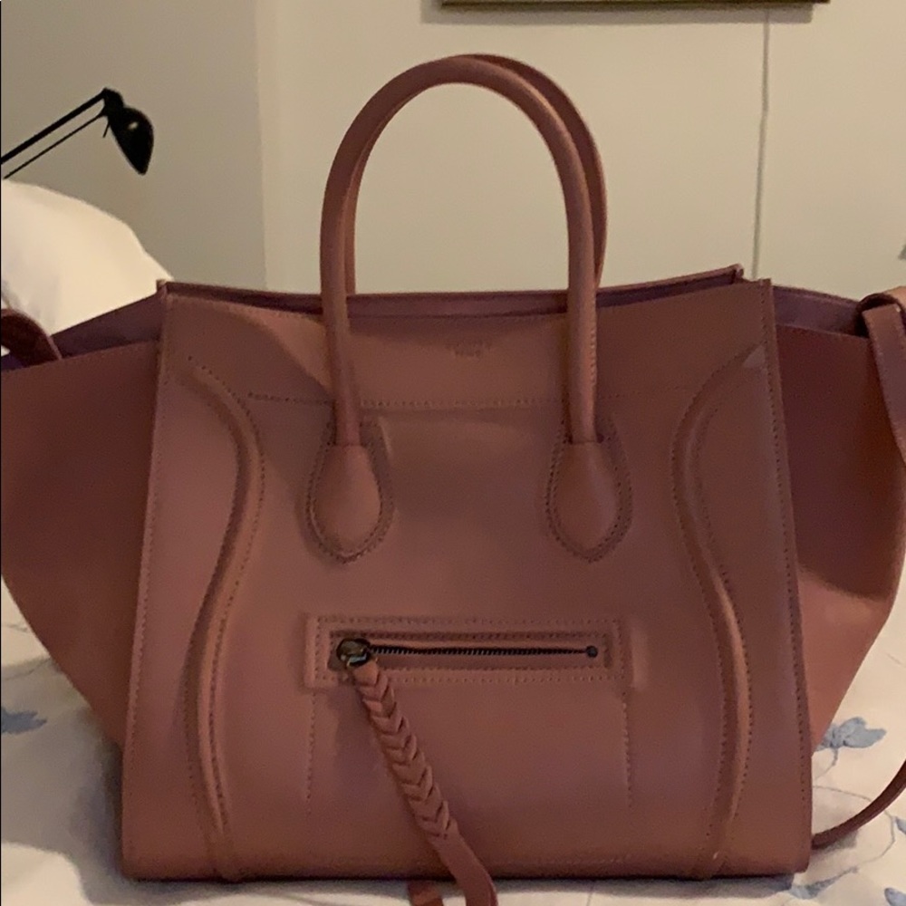 Nude pink Celine bag